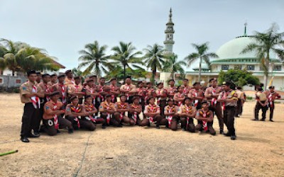 Pelantikan Kenaikan Tingkat Gerakan Pramuka SMA Arrohmaniyah